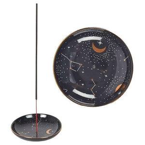 The Fashion Gift Shop: Stars and Moons Constellation Incense Holder for Home Decor by Spirit of equinox, Incense Holders