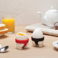 Sumo Eggs 2 Egg Cup Holders Set, Makes Meal Times Fun - Egg Cups by Pelegdesign