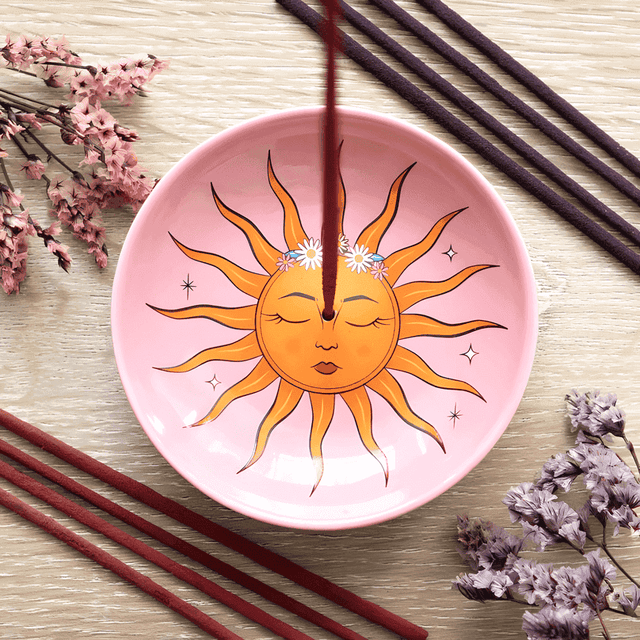 The Fashion Gift Shop: Sun Celestial Incense Holder, The Sun Tarot Card Design by Spirit of equinox, Incense Holders