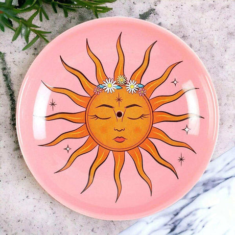The Fashion Gift Shop: Sun Celestial Incense Holder, The Sun Tarot Card Design by Spirit of equinox, Incense Holders