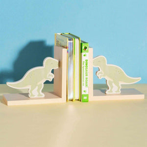 The Fashion Gift Shop: T - Rex Dinosaur Green Bookends by Sass and Belle, Wall Hooks & Drawers