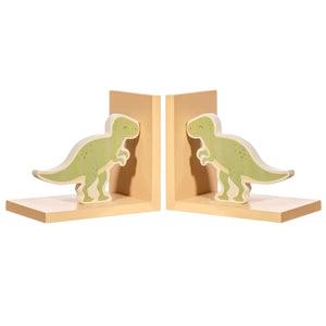 The Fashion Gift Shop: T - Rex Dinosaur Green Bookends by Sass and Belle, Wall Hooks & Drawers
