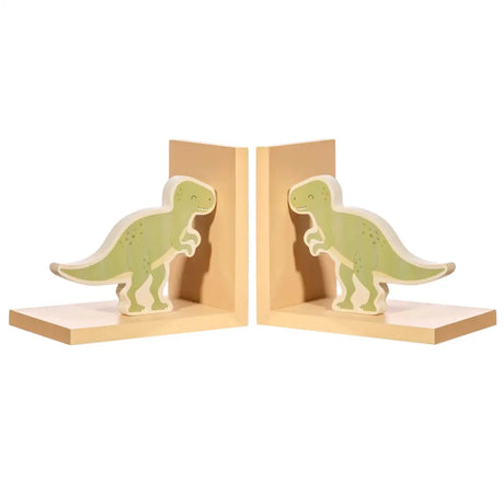 The Fashion Gift Shop: T - Rex Dinosaur Green Bookends by Sass and Belle, Wall Hooks & Drawers