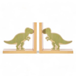 The Fashion Gift Shop: T - Rex Dinosaur Green Bookends by Sass and Belle, Wall Hooks & Drawers