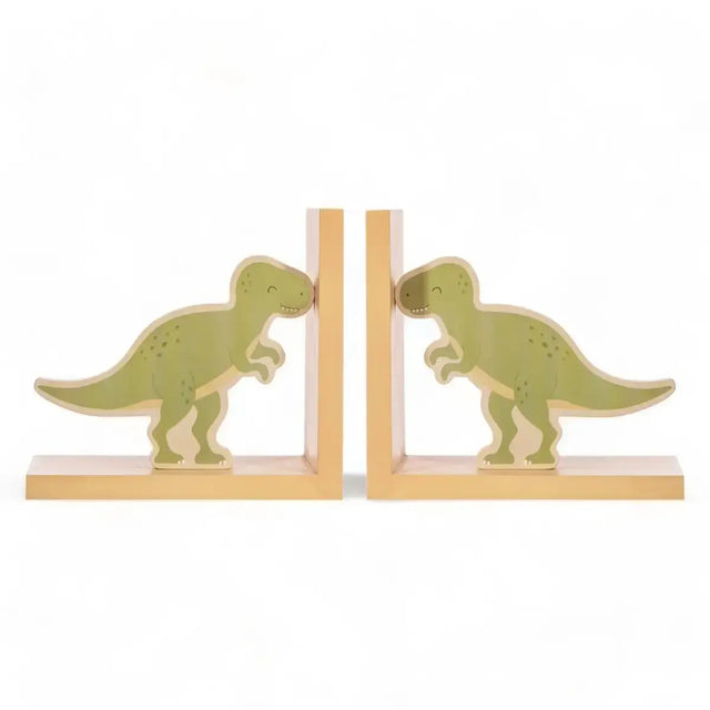 The Fashion Gift Shop: T - Rex Dinosaur Green Bookends by Sass and Belle, Wall Hooks & Drawers