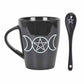 The Fashion Gift Shop: Witches Brew Morning Potion Hocus Pocus Mugs with Spoons by Spirit of equinox, Mugs and Cups