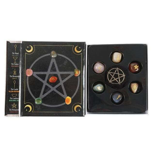 The Fashion Gift Shop: The Witches Guide to Crystals Gift Set by Mindful Frog, Crystals Gift Sets