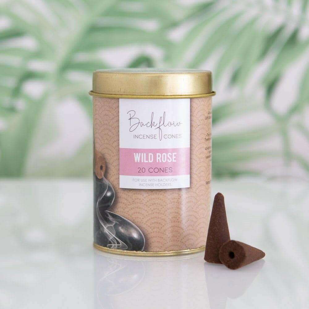 Tin of 20 Jumbo Long Lasting Backflow Cones for Backflow Burners - The Fashion Gift Shop Backflow Cones