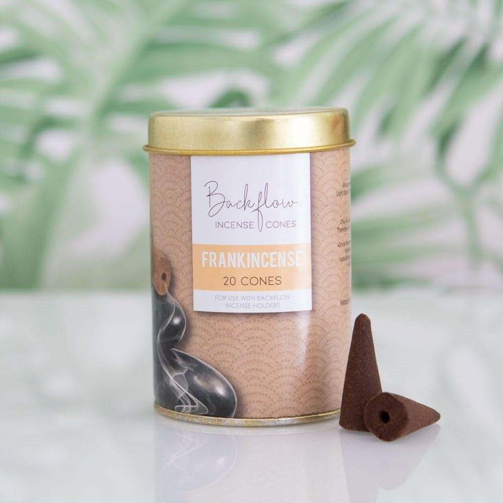 The Fashion Gift Shop: Tin of 20 Jumbo Long Lasting Backflow Cones for Backflow Burners by Elements, Backflow Cones