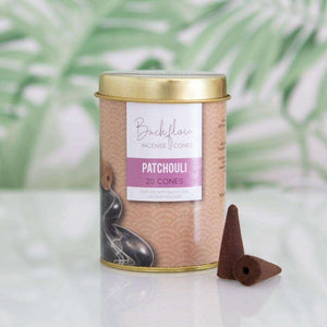 The Fashion Gift Shop: Tin of 20 Jumbo Long Lasting Backflow Cones for Backflow Burners by Elements, Backflow Cones