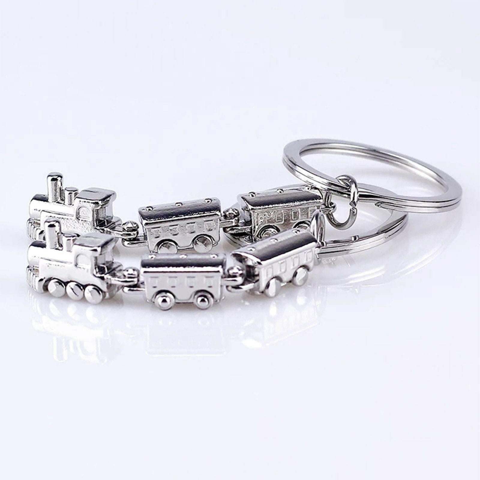 Locomotive Train With Carriages Keyring Gift by Fashion Accessories