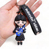 Wednesday Adams, Thing Hand, 3D Keyring with Charms - Wednesday Violin