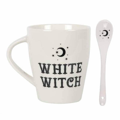 The Fashion Gift Shop: Witches Brew Morning Potion Hocus Pocus Mugs with Spoons by Spirit of equinox, Mugs and Cups