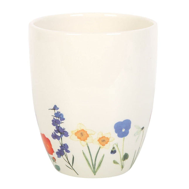 Wildflower Ceramic Plant Pot - Pots & Planters by Jones Home & Gifts