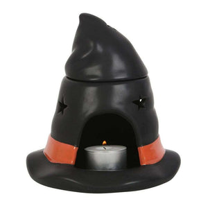 Halloween Witch Hat Oil Burner and Wax Melter Decor - The Fashion Gift Shop by Spirit of equinox