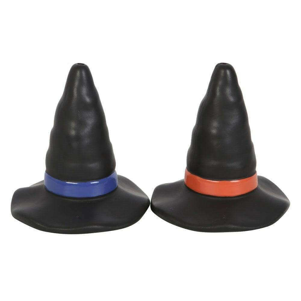 Witches Hat Salt And Pepper Shakers For Whimsical Dining Gothic Gifts - The Fashion Gift Shop Cruet Sets