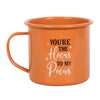 Witchy Enamel Mugs, Halloween Autumn Hot Chocolate Mug - Orange