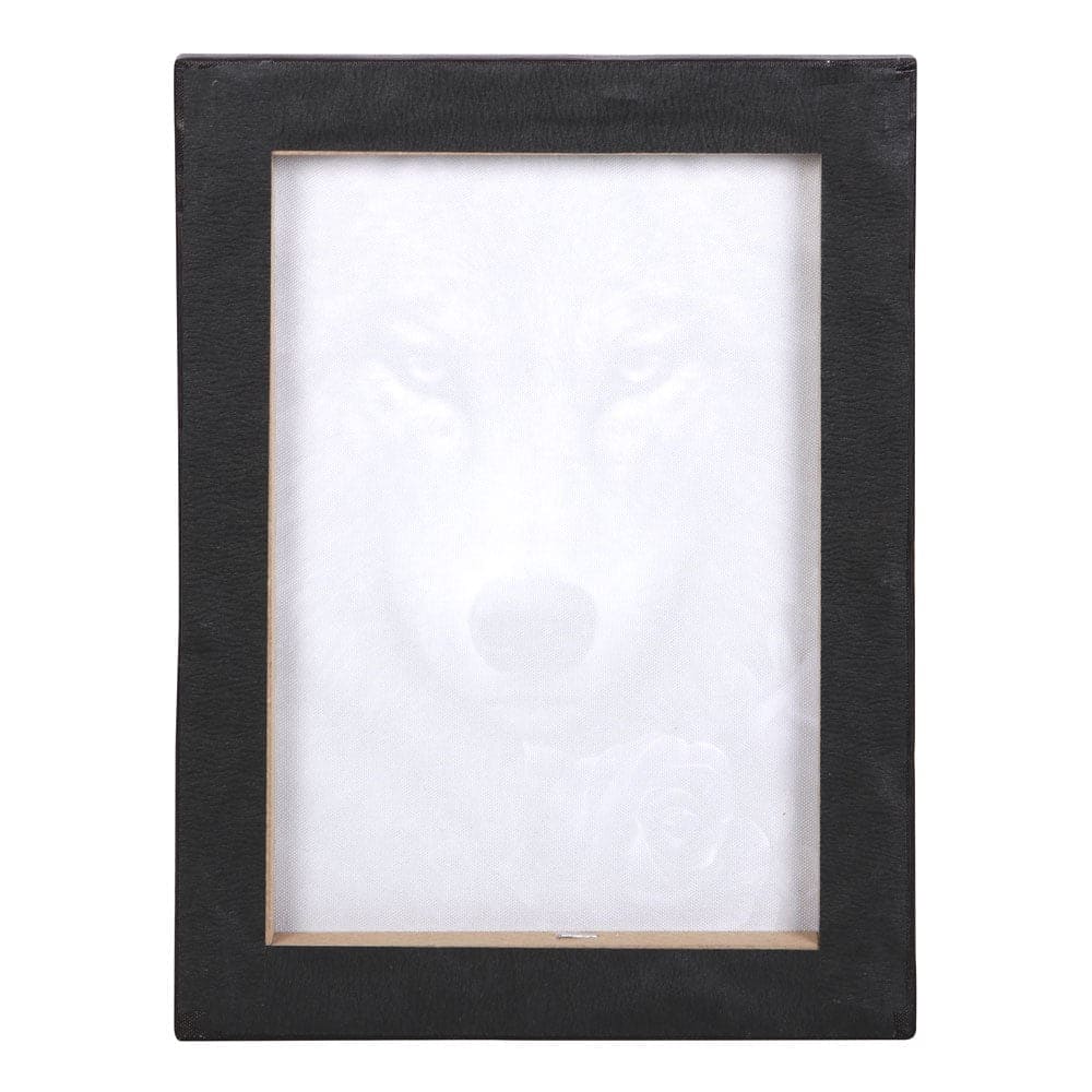 Wolf Roses Canvas Plaque by Spiral Direct - Wall Art's by Spiral Direct