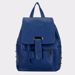 The Fashion Gift Shop: Womens Girls Leather Style Quality Backpack School Work Rucksack Stud Fashion by Fashion Accessories,