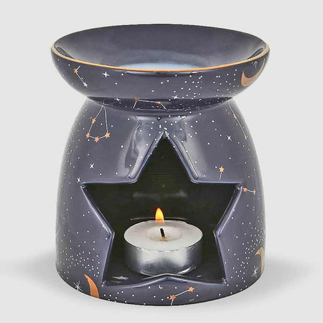 The Fashion Gift Shop: Constellation Oil Burner Wax Melt Warmer Written in the Stars by Spirit of equinox, Oil Burner & Wax Melters