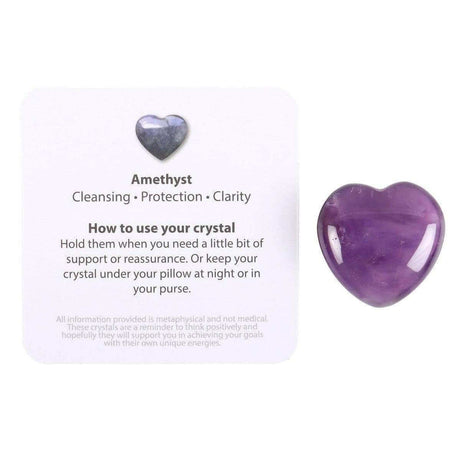 The Fashion Gift Shop: You Are Special to Me Amethyst Crystal Heart Gift Bag by Spirit of equinox, Lucky Crystals